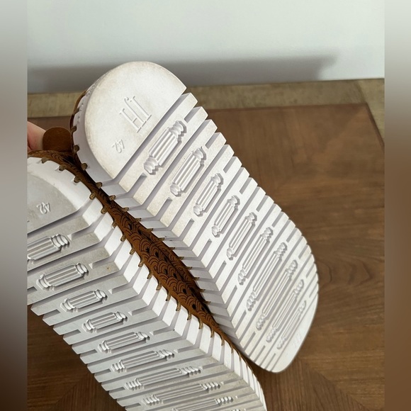 ILSE JACOBSEN Tulip 139 Suede Perforated Shoes Slip On Sneakers - Picture 9 of 16